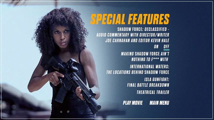 Special Features Menu