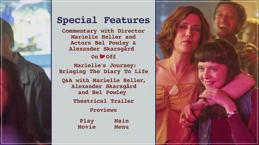 Special Features Menu