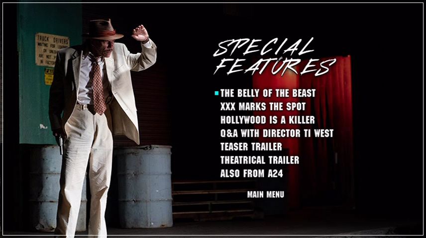 Special Features Menu