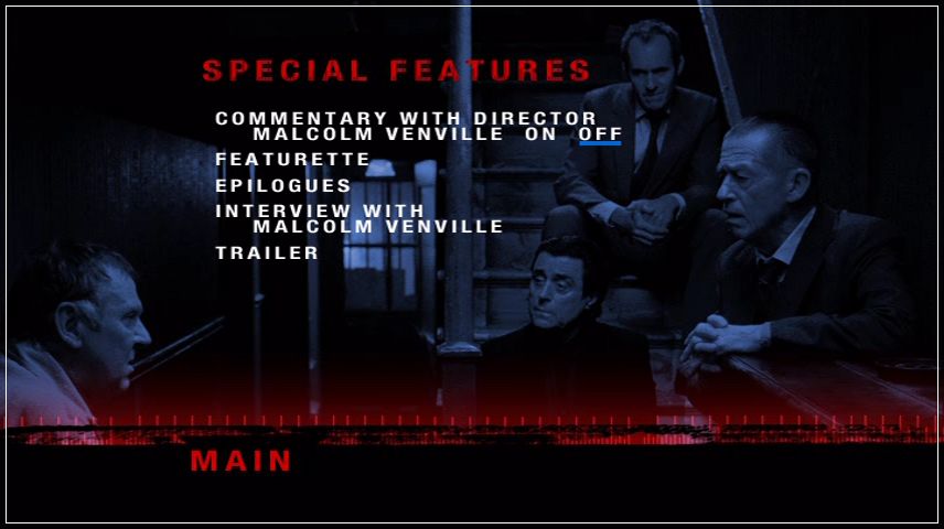 Special Features Menu
