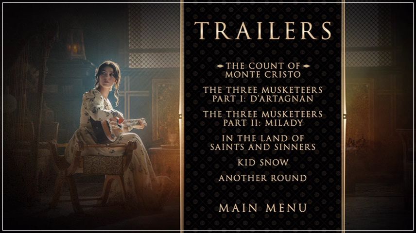 Special Features Menu