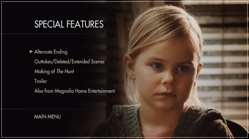 Special Features Menu