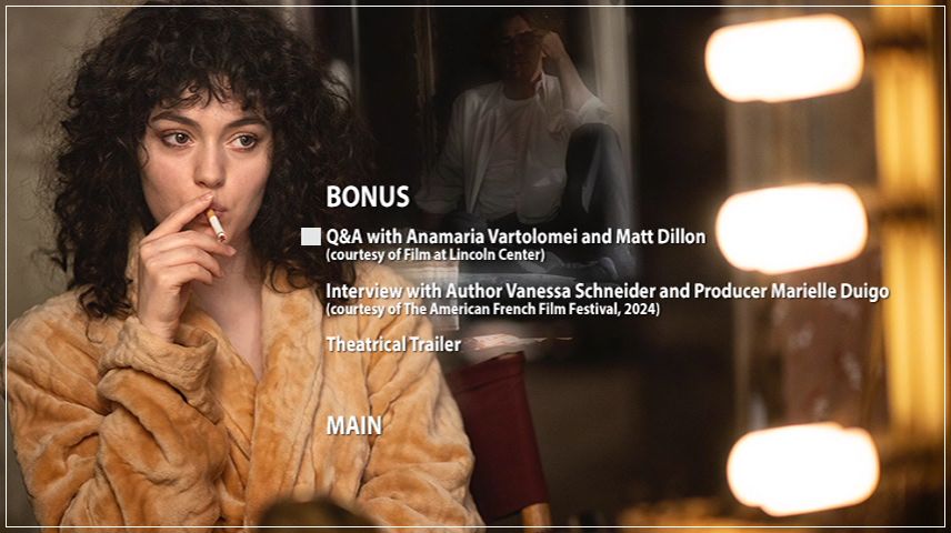 Special Features Menu