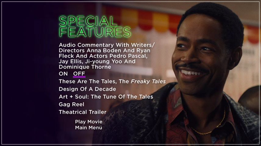 Special Features Menu