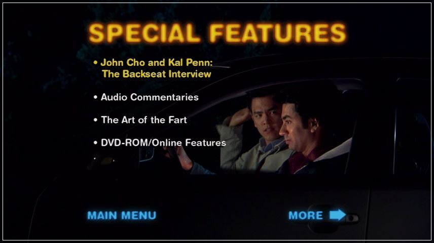 Special Features Menu