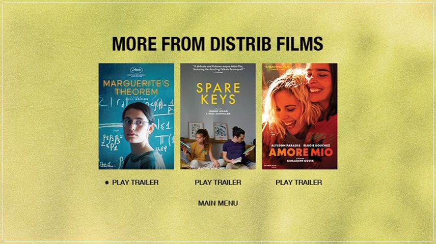 Special Features Menu