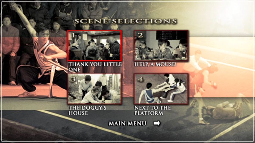 Scene Selection Menu