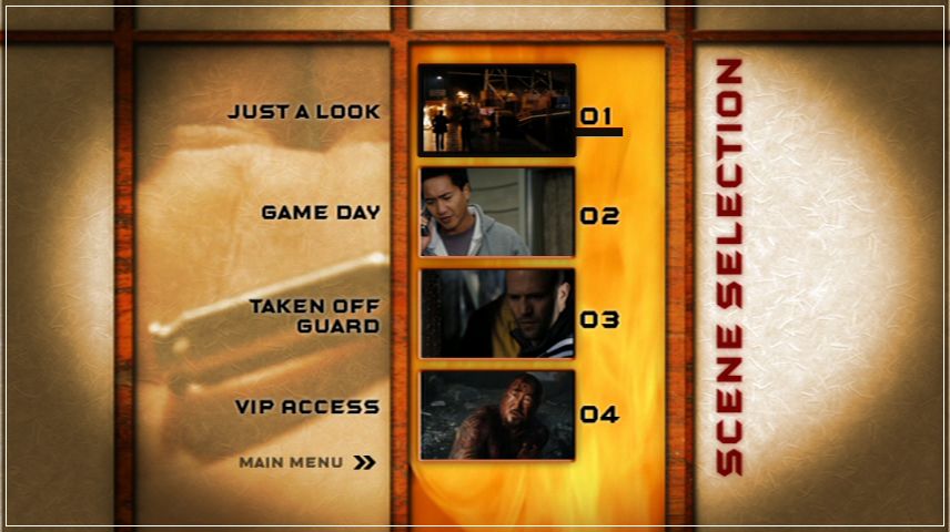 Scene Selection Menu