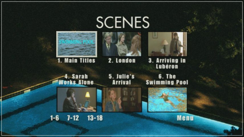 Scene Selection Menu