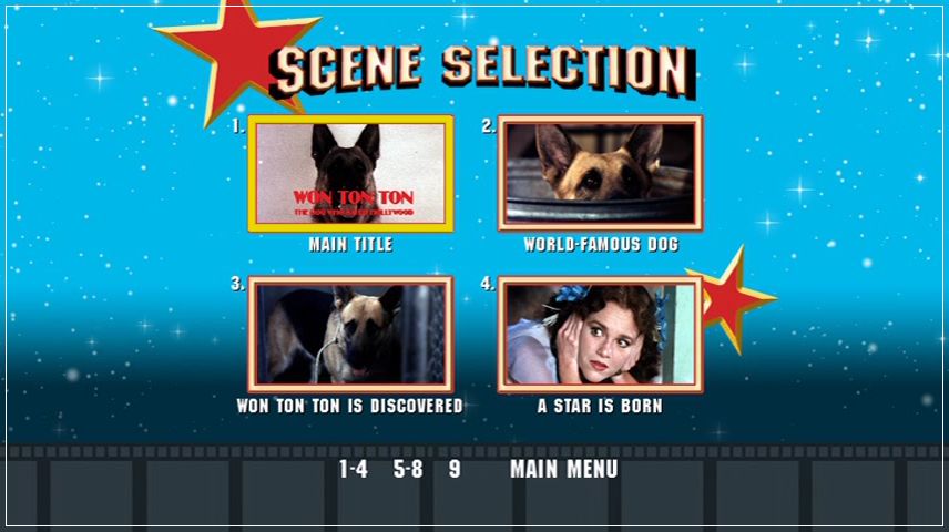 Scene Selection Menu
