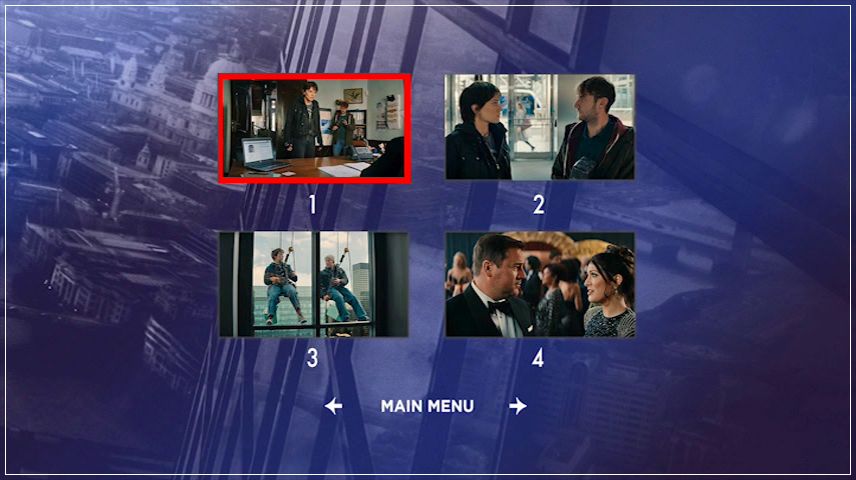 Scene Selection Menu