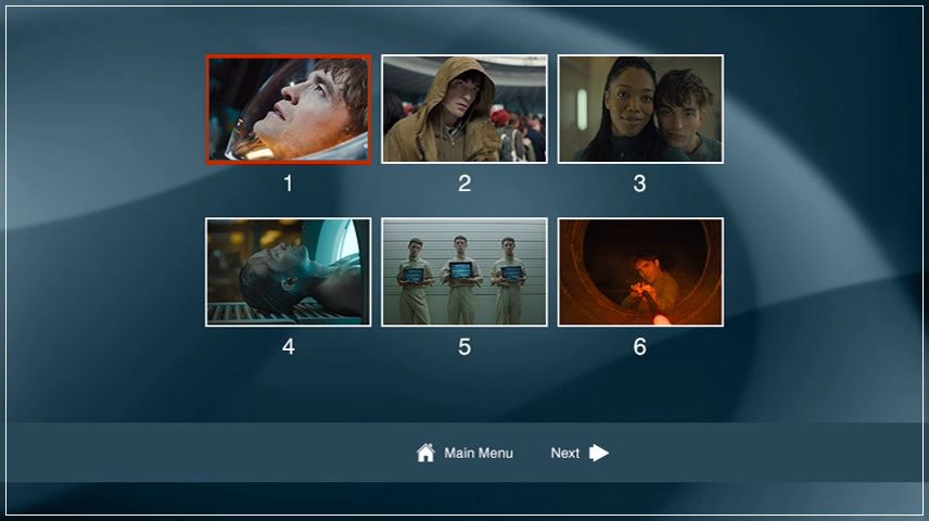 Scene Selection Menu