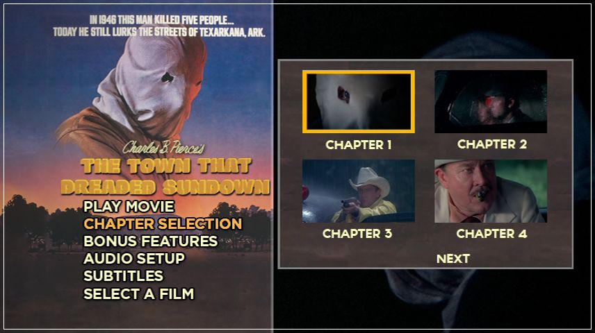 Scene Selection Menu