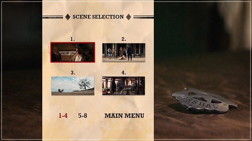 Scene Selection Menu