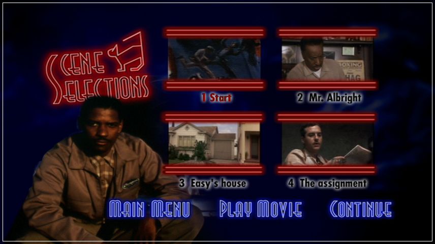 Scene Selection Menu