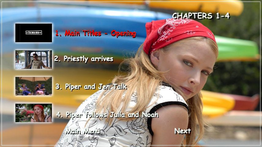 Scene Selection Menu