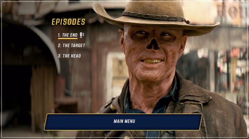 Scene Selection Menu