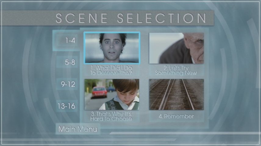 Scene Selection Menu
