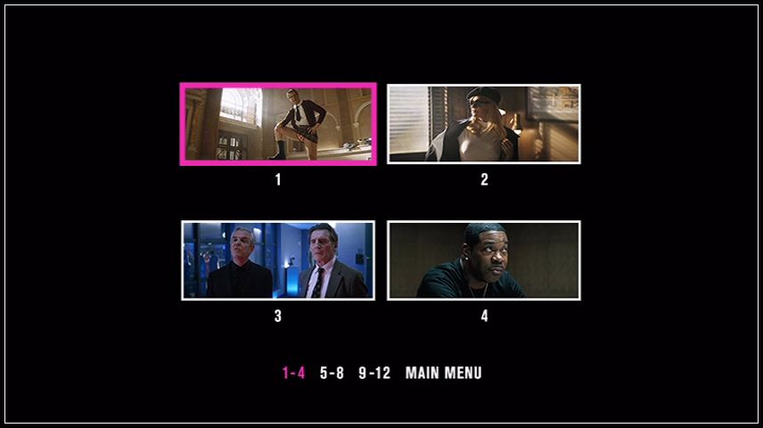 Scene Selection Menu