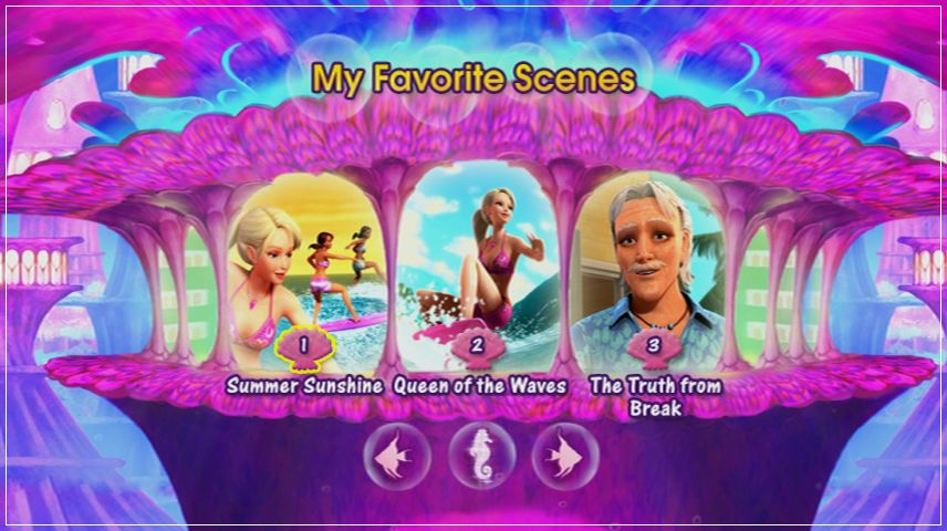 Scene Selection Menu