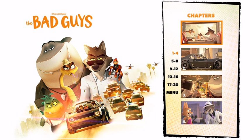 Scene Selection Menu