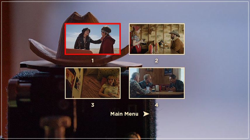 Scene Selection Menu