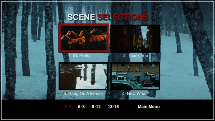 Scene Selection Menu