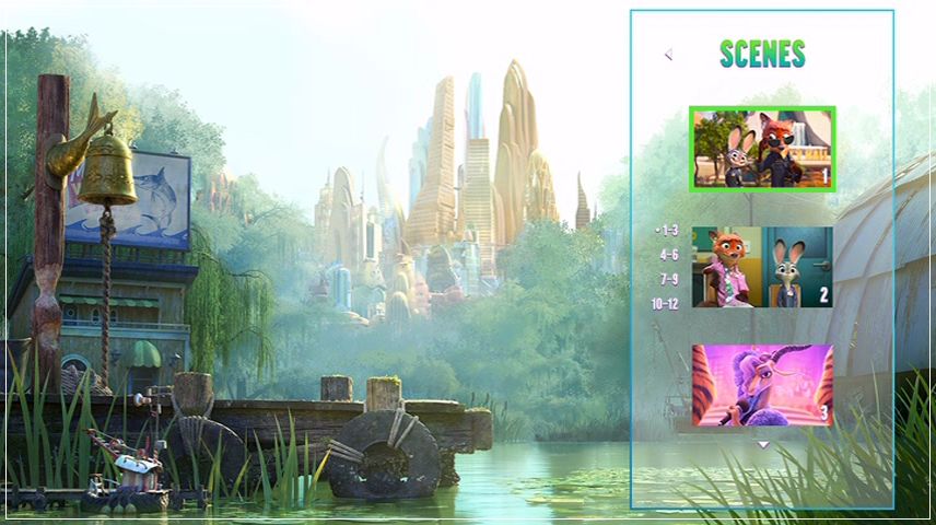 Scene Selection Menu