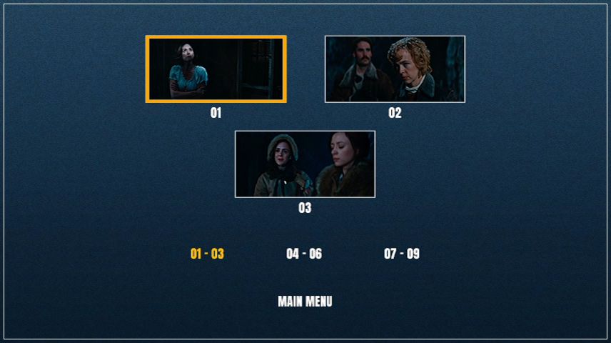 Scene Selection Menu