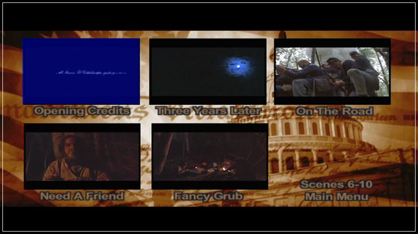 Scene Selection Menu