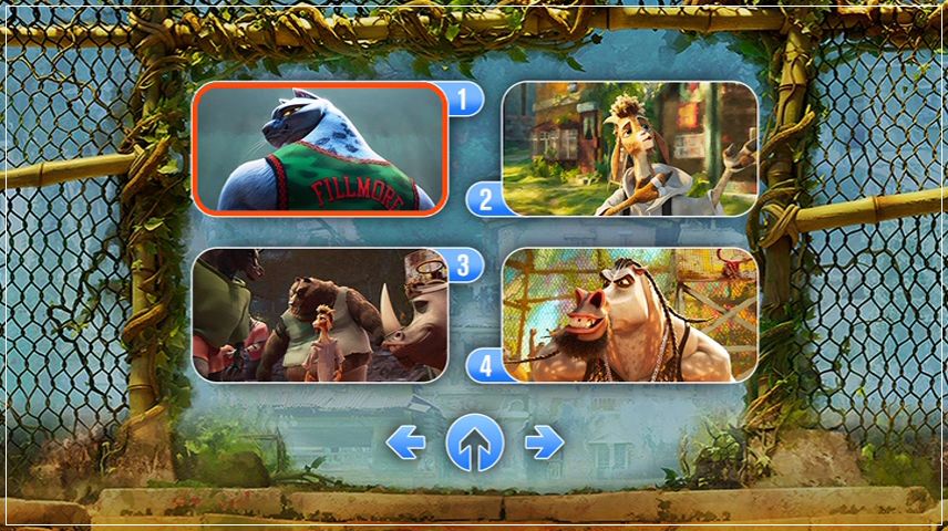 Scene Selection Menu