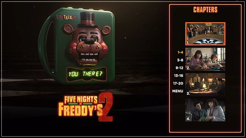 Scene Selection Menu