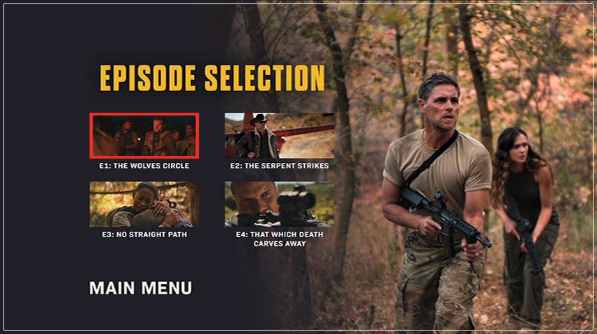 Scene Selection Menu