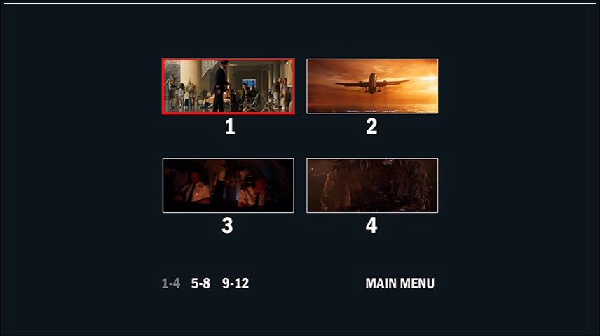 Scene Selection Menu