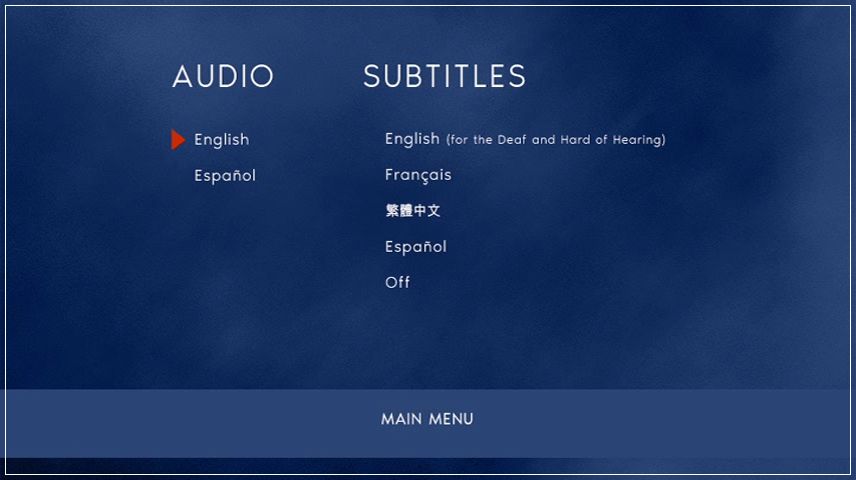 Setup Menu