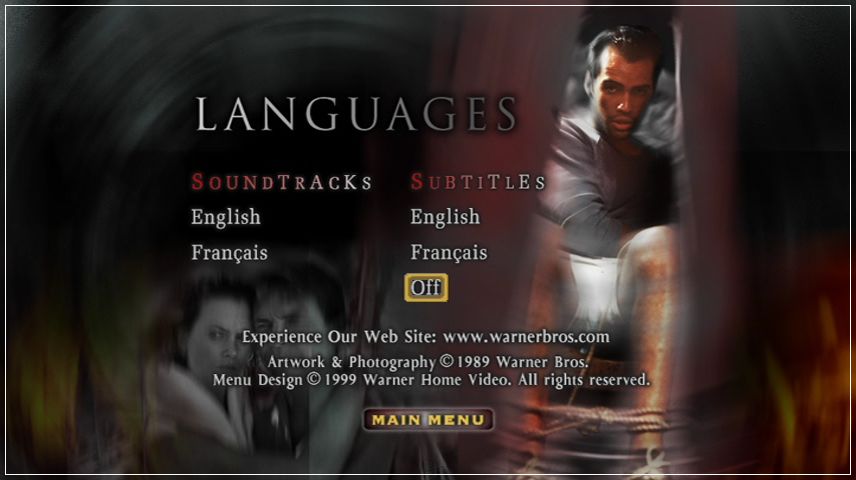 Setup Menu