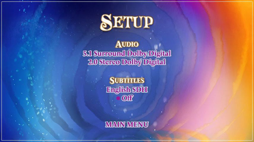 Setup Menu