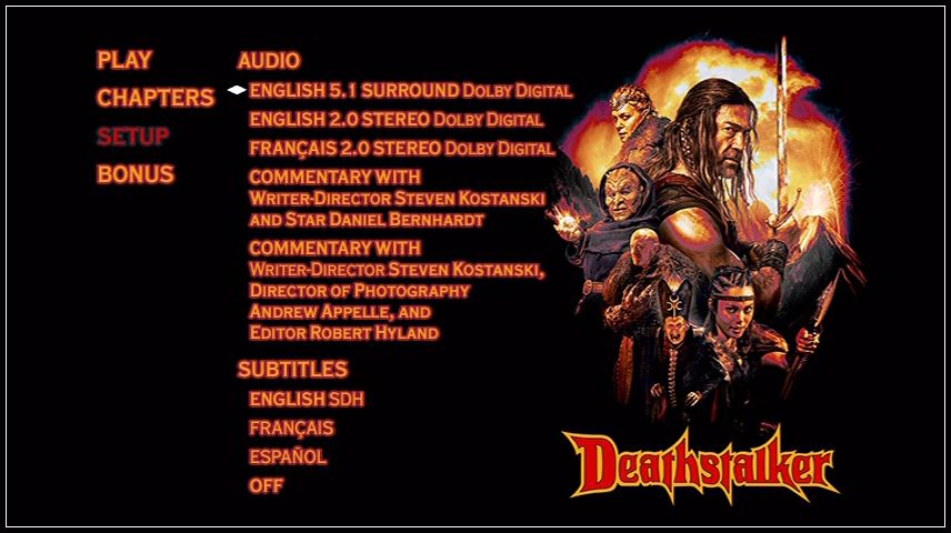 Setup Menu