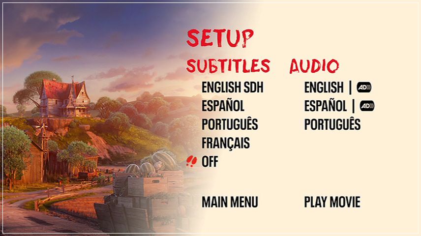 Setup Menu