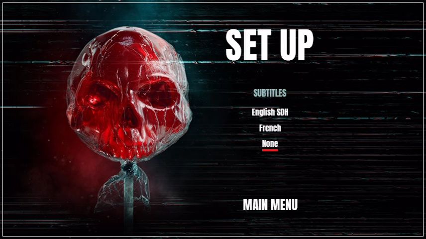 Setup Menu