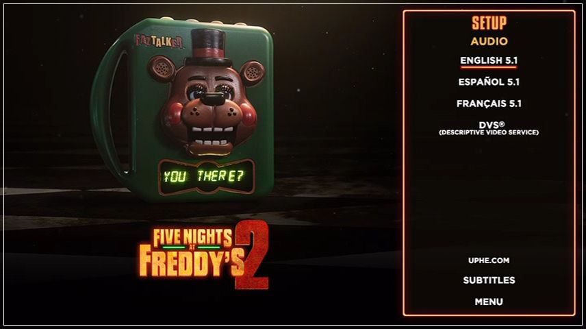 Setup Menu