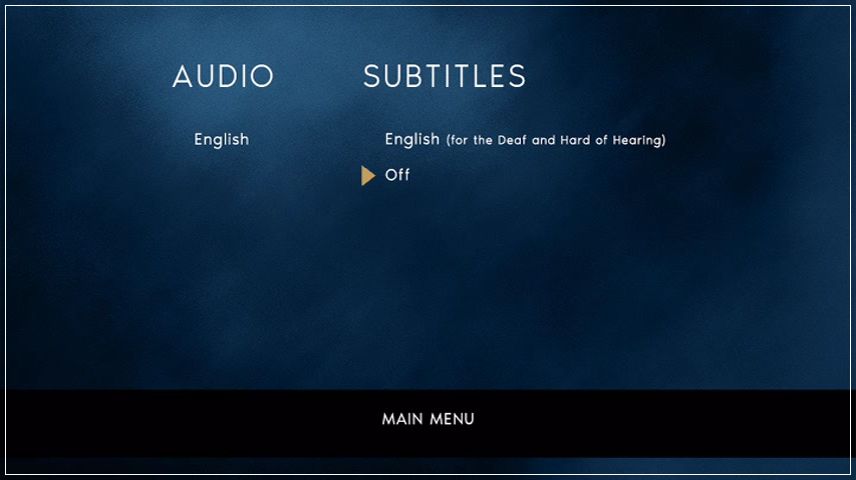 Setup Menu