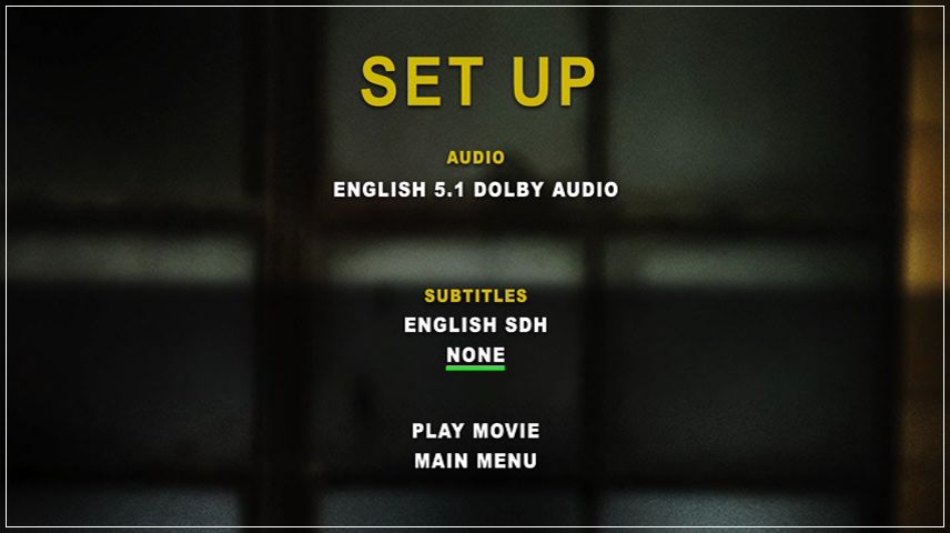 Setup Menu