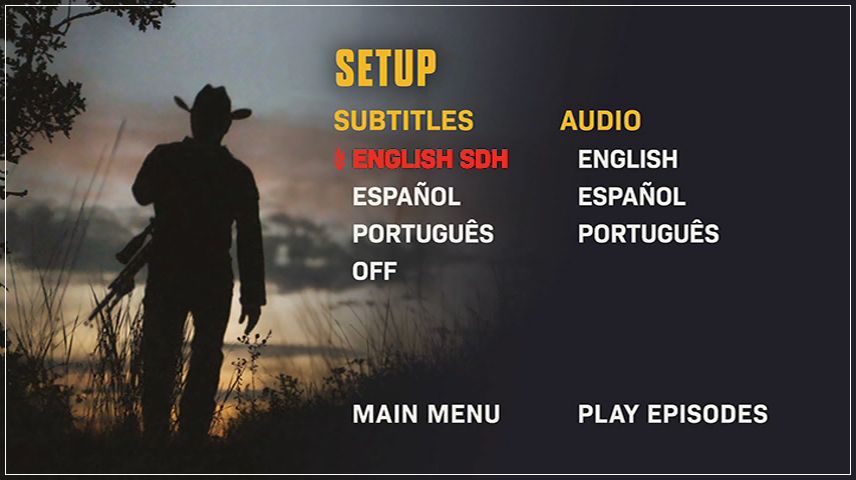 Setup Menu