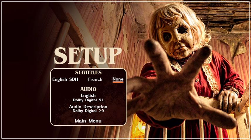 Setup Menu