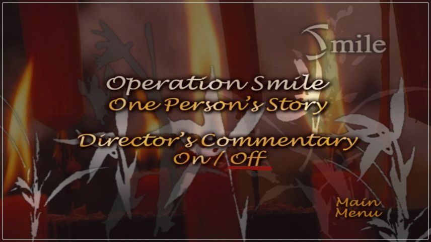 Special Features Menu