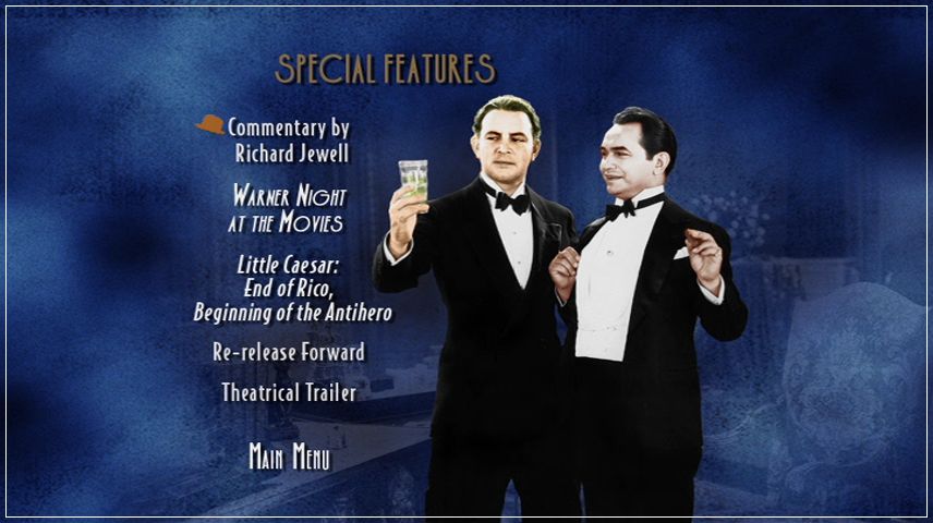 Special Features Menu