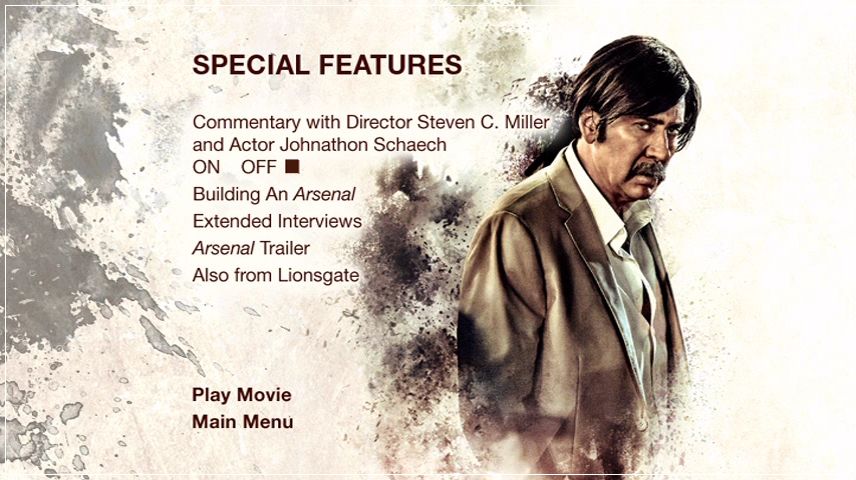 Special Features Menu