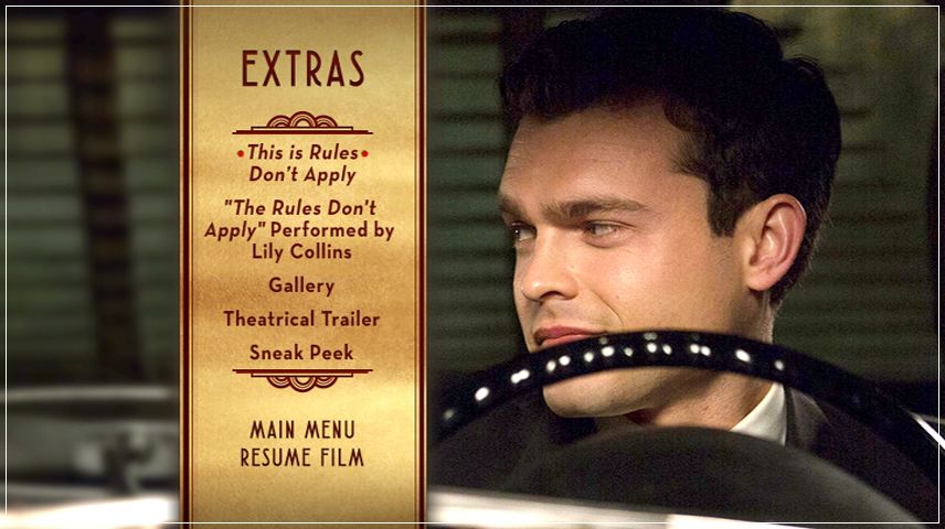 Special Features Menu