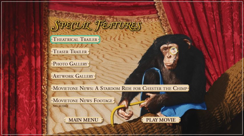 Special Features Menu